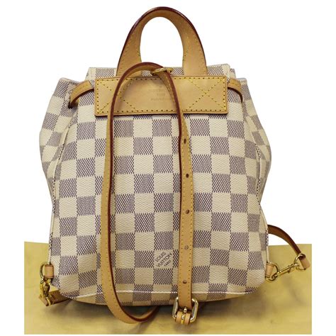 louis vuitton side backpack|louis vuitton checkered backpack.